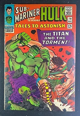 Buy Tales To Astonish (1959) #79 FN (6.0) Jack Kirby Hulk Hercules Battle Cover • 55.96£