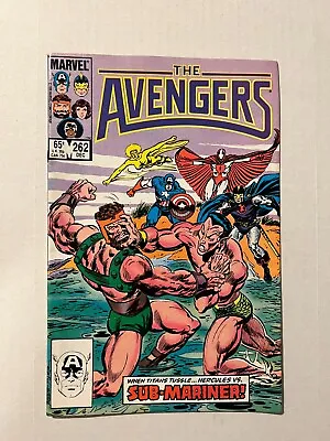 Buy Avengers #262 Namor Joins The Avengers Origin Of Captain America Retold 1985  • 7.94£