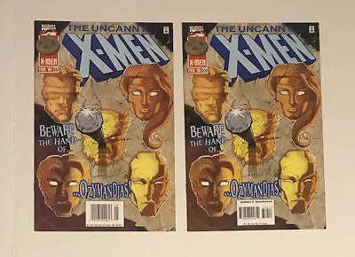 Buy Uncanny X-Men 332  2 Book Lot 🔥1996 Beware OZYMANDIAS MUTANTS Marvel Comics🔥 • 3.15£