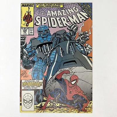 Buy 1990 Amazing Spider-Man #329 Marvel Comics Tri-Sentinel Larsen Gordon • 7.84£