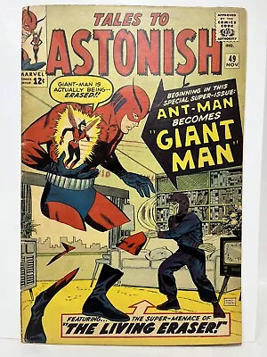 Buy Tales To Astonish #49 - 1963 Ant-Man Becomes Giant Man • 135.73£