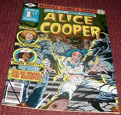 Buy Marvel Premiere #50, 1st Alice Cooper! Bronze Age Key! Marvel Oct 1979 • 12.01£
