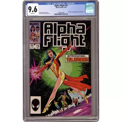 Buy Alpha Flight 19 Marvel 1985 CGC 9.6 1st Talisman • 127.42£