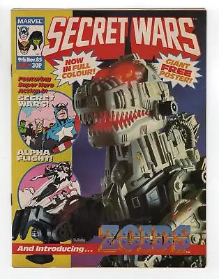 Buy 1984 Marvel Super Heroes Secret Wars #9 2nd Black-suit Spider-man Key Rare Uk • 71.15£