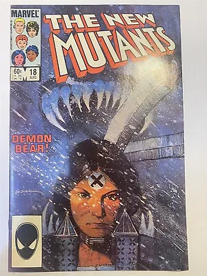 Buy NEW MUTANTS #18 1st Warlock (not Adam), 1st Full Demon Bear Marvel 1984 VF/NM • 9.49£