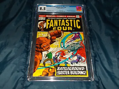 Buy Fantastic Four #130 CGC 8.5 VF+  (Marvel - 01/73) 2nd Thundra! GREAT! • 69.97£