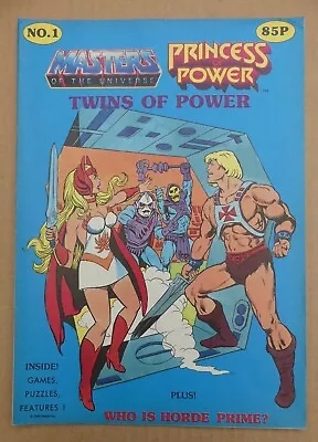Buy MASTERS Of The UNIVERSE  Princess Of Power Comic #1 UK 1986 VF • 24.99£