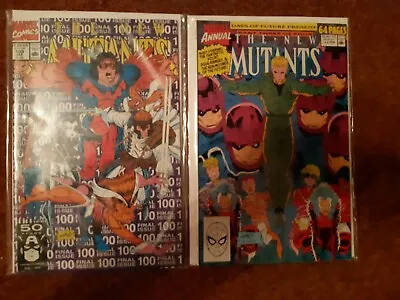 Buy New Mutants 100 1st Print & Annual 6  • 13.75£