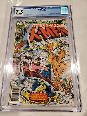 Buy Uncanny X-MEN #121 CGC 7.5 1st Full App Of Alpha Flight Marvel 1979 KEY 🔑 📈 • 139.91£