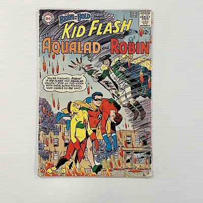 Buy Brave And The Bold #54 1964 GD+ 1st Appearance & Origin Teen Titans Pence Stamp • 240£