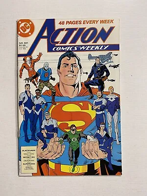 Buy Action Comics #601 In VF- — A Copper Age Comic, Superman, 1988 • 2.76£