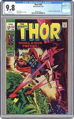 Buy Thor #161 CGC 9.8 1969 4355016012 • 1,857.93£