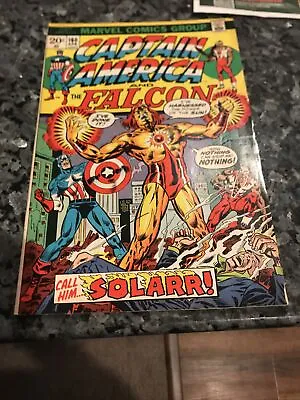 Buy Captain America #160 1st Appearance Of Solarr CORNER STAINS AND CHIPPING • 10.39£