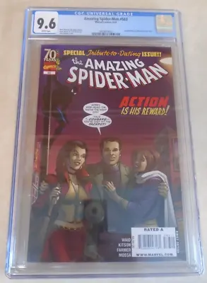 Buy The Amazing Spider-Man Issue #583 Comic Book. John Romita Cover. CGC Graded 9.6  • 39.97£