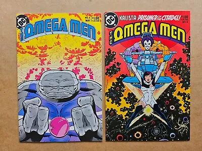 Buy THE OMEGA MEN #2 & #3 - 1st Appearance Of LOBO - Keith Giffen - NM • 59.75£