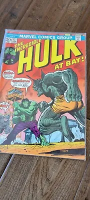 Buy 1973 Marvel January The Incredible Hulk At Bay Bronze Age Comic Book # 171 • 16.08£