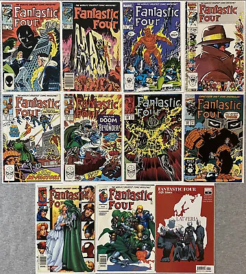 Buy Fantastic Four - Marvel Comic Lot - Doctor Doom - The Beyonder - Life Story - FF • 15.81£