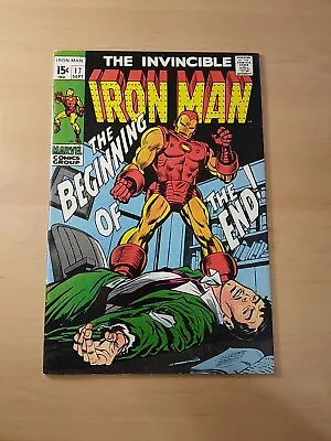 Buy The Invincible Iron Man #17 (marvel 1969) 1st. Appearance Madame Masque F+ • 27.67£