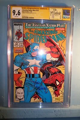 Buy Amazing Spider-Man #323-CGC-9.6-Todd McFarlane-SS-Signature Series • 399.75£
