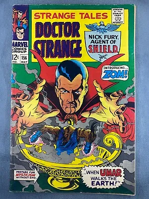 Buy Strange Tales (1951) #156 FN- (5.5) Doctor Strange Umar Zom Jim Steranko  • 31.53£