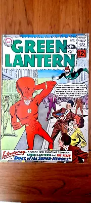 Buy Green Lantern #13 DC (1962) 1st Green Lantern & Flash Meeting. Key Comic FN+ • 99£