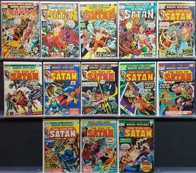 Buy Marvel Spotlight #12 - 24 Marvel 1973 1st Full Daimon Hellstrom Son Of Satan B4 • 126.64£