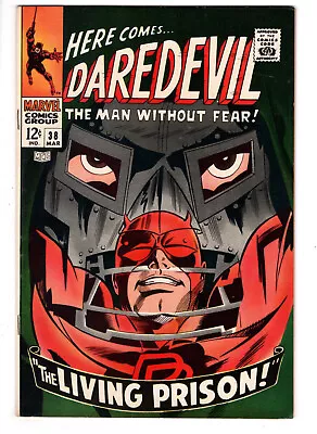 Buy Daredevil #38 (1968) - Grade 8.0 - Doctor Doom Appearance & Classic Cover! • 94.84£