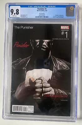 Buy Punisher #1 CGC 9.8 Hip Hop Variant LL Cool J Homage Cover By Bradstreet *RARE* • 136.02£