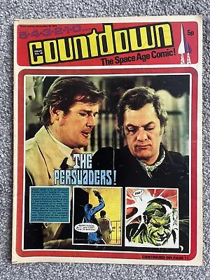 Buy TV Action In Countdown The Persuaders Issue 40 Nov. 1971 Vintage Comic Magazine • 4.99£