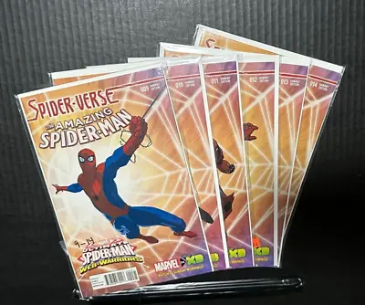 Buy 6x Amazing Spider-Man #9-#14 Spider-Verse Jeff Wamester Web Warriors Variants • 27.66£