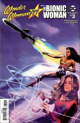 Buy Wonder Woman '77 Meets The Bionic Woman #3 (NM) `17 Mangles/ Tondora (Cover A) • 4.95£