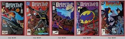 Buy DC Comics - Detective Comics - Issues 601, 602, 603, 608 & 609 - 1989 • 3.21£