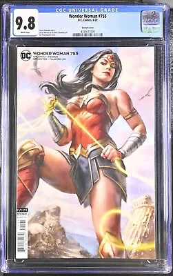Buy WONDER WOMAN 755 CGC 9.8 WHITE Pages Ian McDonald Variant Cover 2020 • 54.50£