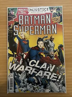 Buy DC Batman Superman #8 Bagged Boarded Titan Comics • 1.75£