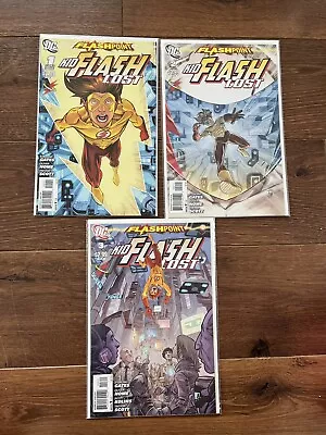 Buy Flashpoint: Kid Flash Lost #1 2 3. NM. DC. 3 Comic Set. • 7£