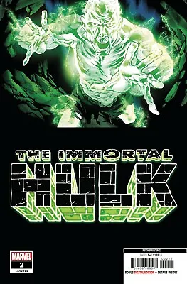 Buy Immortal Hulk #2 5th Ptg Bennet Variant (29/05/2019) • 3£