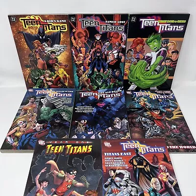 Buy Teen Titans DC Comics TPB Bundle Vol. 1-7 - Year One - A Kids Game - Family Lost • 29.99£