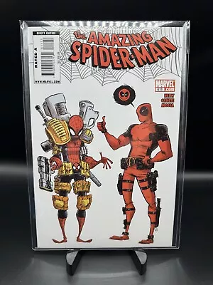 Buy The Amazing Spiderman 611 Skottie Young Deadpool Cover • 27.80£