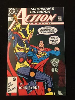 Buy Action Comics 592 9.2 9.4 Dc 1987 John Byrne 1st Sleez Barda Mn • 11.19£