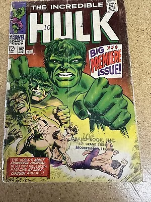 Buy Incredible Hulk 102 • 67.20£