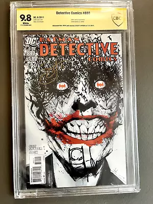 Buy Detective Comics #880 CBCS 9.8 - Signed 2x W/ Jock Sketch - 1st Print - Snyder • 772.66£