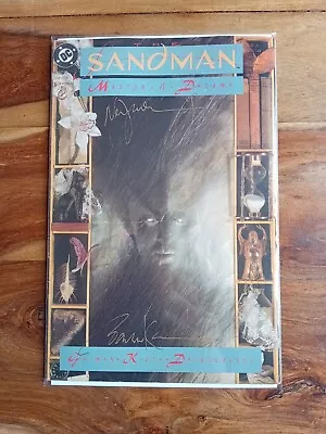Buy Sandman #1 To #7 - Signed By Neil Gaiman & McKean 1989 Vertigo DC Comics • 200£