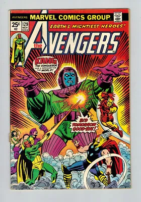Buy Avengers (1963) # 129 (3.0-GVG) (2035851) Cover Detached, Kang 1974 • 13.50£