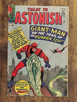 Buy Tales To Astonish #55 - GORGEOUS HIGHER GRADE - Wasp | Giant-Man • 10.05£