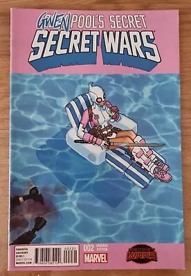 Buy Deadpools Secret Secret Wars (2015) Issue 02B. Cover 1st Appearance Of Gwenpool • 53.15£
