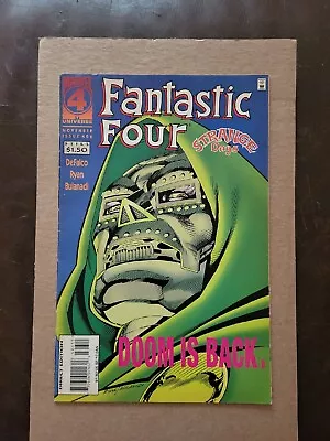 Buy Fantastic Four #406 VF 1st Appearance Of Hyperstorm Dr Doom Cvr Marvel 1995  • 15.80£