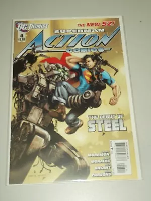 Buy Action Comics #4 Dc Comics New 52 Superman February 2012 Nm (9.4) • 3.49£