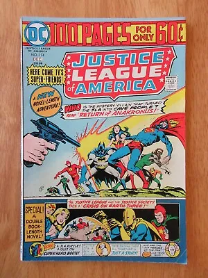 Buy JUSTICE LEAGUE OF AMERICA #114 (1974) *100 Pgs!* (VF+ W/1 Flaw) • 14.18£