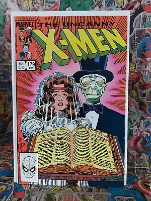 Buy Uncanny  X-Men #179 VF-  Marvel 1984 1st Leech • 7.75£