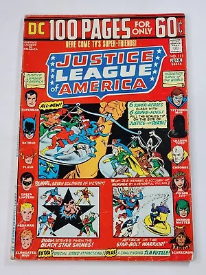 Buy Justice League Of America 111 1st App Injustice Gang Of The World Bronze 1974 • 17.58£